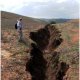 Runoff from hillslopes leads to the formation of gully channels. © M. Vanmaercke, Marmora, Morocco, October 2009